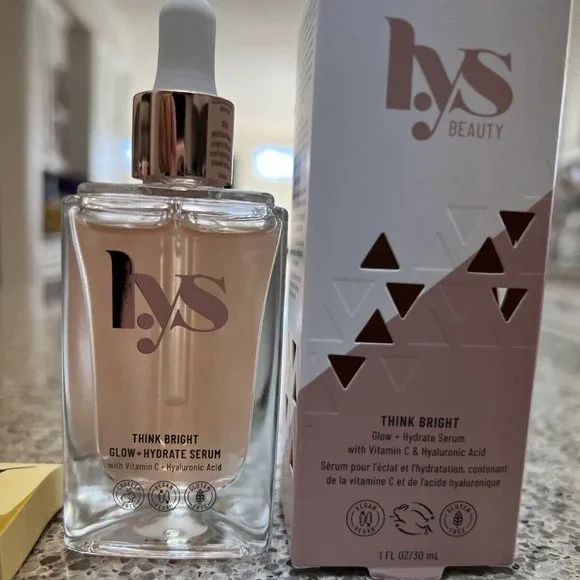 Think Bright Glow + Hydrate Serum with Vitamin C & Hyaluronic Acid NIB - Picture 2 of 7